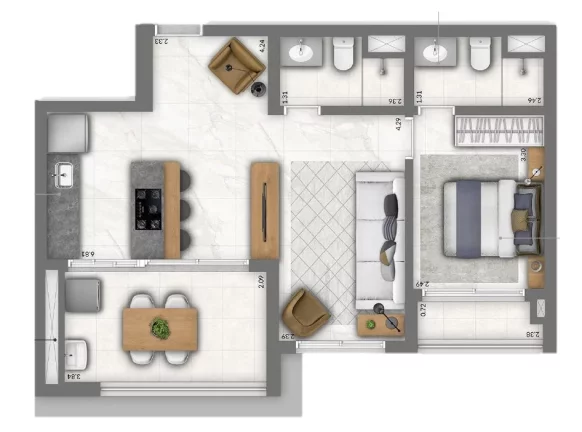 Imagem Trinity Vila Clementino Home