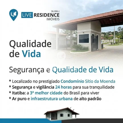 Imagem Sítio da Moenda com casa sede e área de lazer