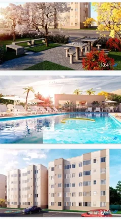 Imagem Apartamento para Venda em Rio de Janeiro, Santa Cruz, 2 dormitórios, 1 banheiro, 1 vaga