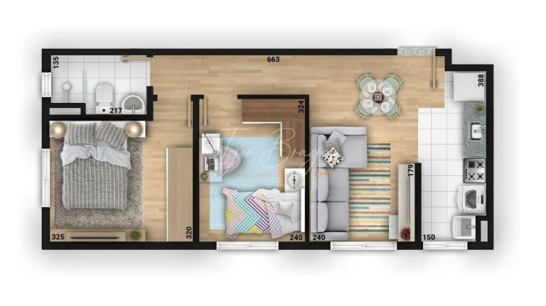 Imagem Apartamento à venda no bairro Cidade Industrial em Curitiba/PR