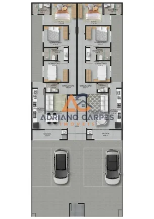 Imagem Apartamento com 3 quartos sendo 1 suíte e 2 demi/suíte no Bairro Itacolomi em Balneário Piçarras Adriano carpes vende.