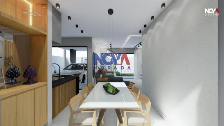 Imagem Com uma arquitetura moderna e sofisticada, essa residência foi construída com os melhores materiai...