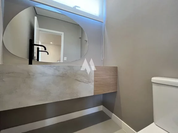 Imagem Apartamento Alto Padrão à venda com 3 suítes e Vista Parcial para o Mar no Boqueirão em Santos/SP