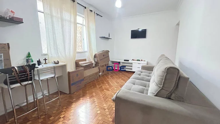 Imagem Apartamento com 3 dormitórios à venda, 82 m² por R$ 420.000 - Embaré - Santos/SP