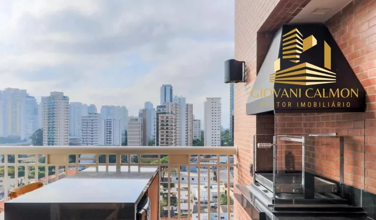 Imagem Apartamento de luxo no Brooklin Novo, São Paulo-SP: 5 quartos, 5 suítes, 2 salas, 1 banheiro, 2 vagas de garagem, 121m² de área.