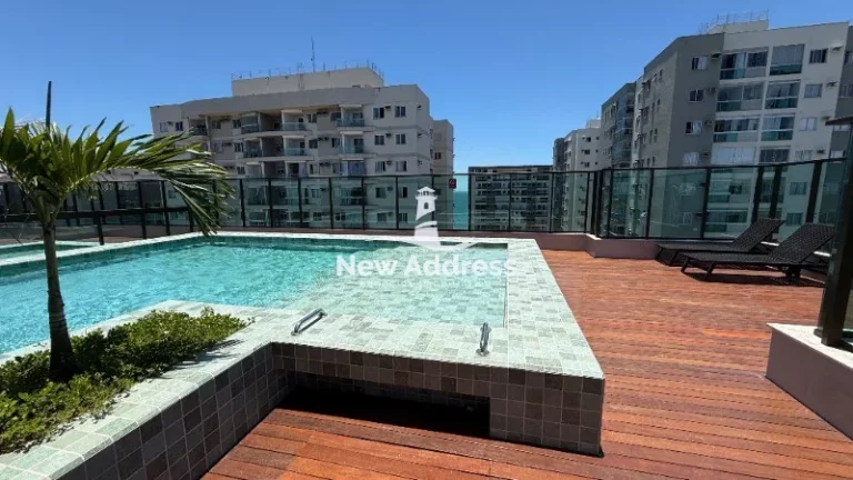 Imagem Apartamento na Praia de Itaparica: 2 quartos com 1 suíte e 1 vaga de garagem