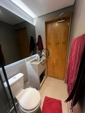 Imagem Apartamento Brooklin, pronto para morar andar alto sala ampliada