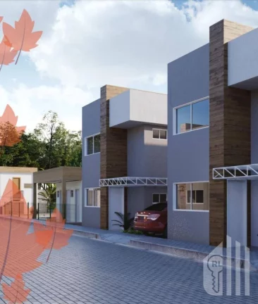 Imagem ÚLTIMAS UNIDADES: Casa duplex em construção, 3 dormitórios à venda por R$ 420.000,00- Condomínio DOLCE VITTA - Morros - Teresina/PI