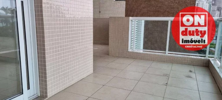 Imagem Apartamento Garden com 3 dormitórios à venda, 191 m² por R$ 2.284.480,00 - José Menino - Santos/SP
