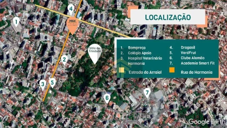 Imagem Flat de Lançamento com 1 quarto, localizado em Casa Amarela, Recife - Pernambuco.