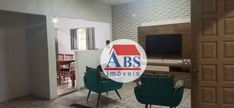 Imagem Amplo Sobrado com 5 dormitórios à venda, 198 m² por R$ 340.000 - Jardim Nova República - Cubatão/SP