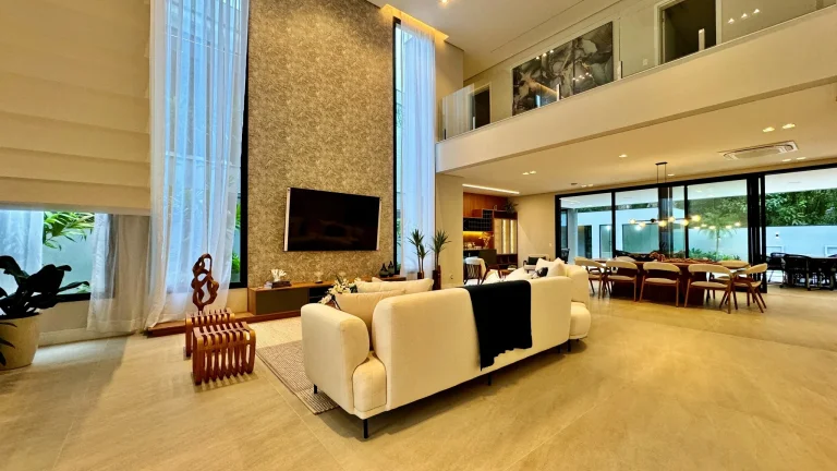 Imagem Imponente mansão de 6 suítes na Riviera de São Lourenço Módulo 17: 6 quartos, 3 salas, 6 vagas, 637m². Luxo e sofisticação!