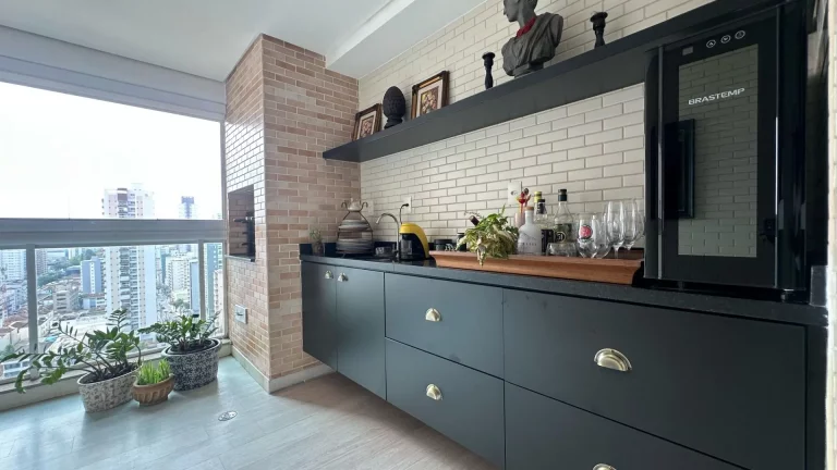 Imagem Apartamento com 3 dormitórios à venda, 204 m² por R$ 3.150.000,00 - Embaré - Santos/SP