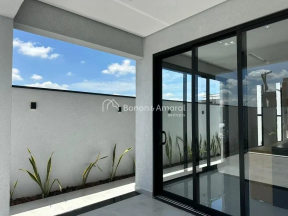 Imagem Linda casa Térrea com piscina recém construída condomínio em Paulínia
Metragem 174,8m de área ...