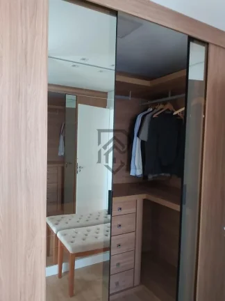 Imagem Apartamento brooklin decorado andar alto vista livre