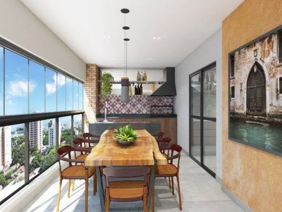 Imagem Apartamento com 3 dormitórios à venda, 161 m² por R$ 1.643.000 - Campestre - Santo André/SP