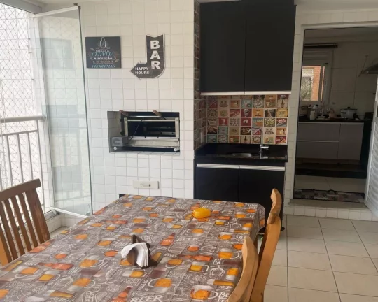 Imagem Apartamento São Francisco, 3 suítes ,3 vaga, c depósito,varanda gourmet,142 mts.