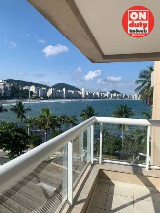 Imagem Apartamento com 3 dormitórios à venda, 110 m² por R$ 1.220.000,00 - Vila Luis Antônio - Guarujá/SP