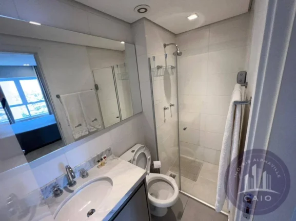 Imagem Apartamento com 1 dormitório para venda, 67 m² por R$ 1.199.000 Alphaville