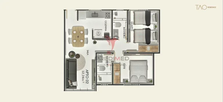 Imagem Apartamento à venda no bairro de Intermares