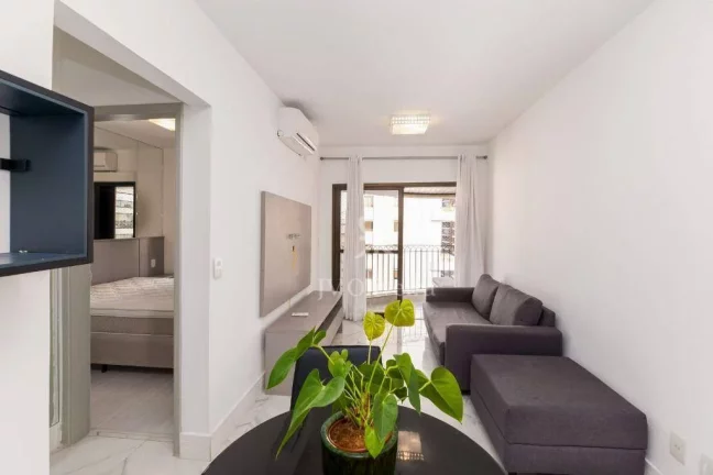 Imagem Apartamento com 1 dormitório para alugar, 42 m² - Itaim Bibi - São Paulo/SP