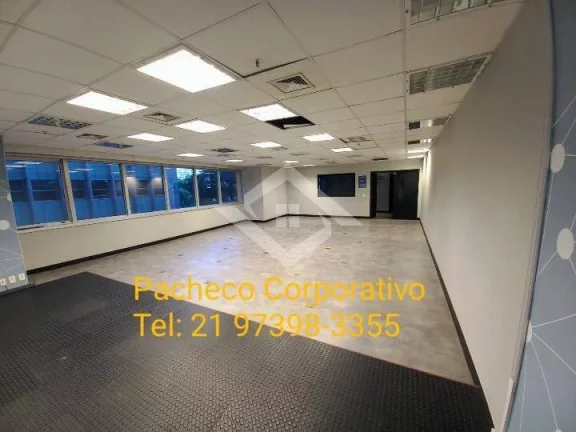 Imagem Centro Alugo Andar 869m2 no City Tower, saída do Metro da Carioca