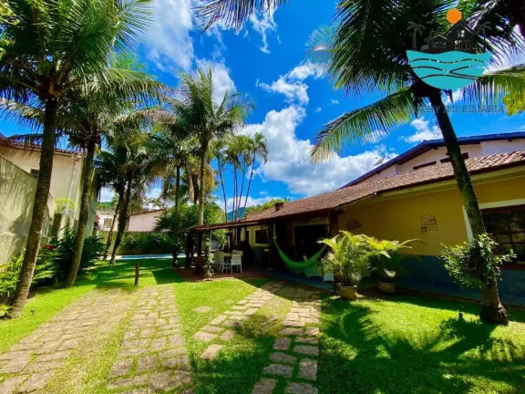 Imagem Casa bem localizada - Praia de Juquehy, 100 metros da praia, piscina, churrasqueira, 6 dormitórios, acomoda 14 pessoas | Juquehy Imobiliária