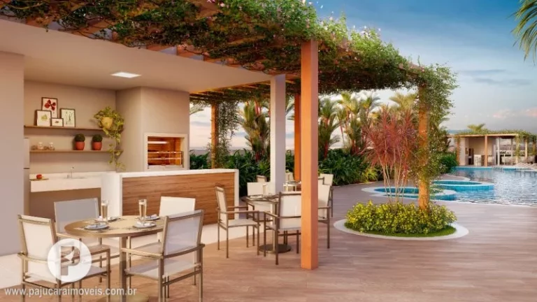 Imagem 03 suítes 99m² c/ Varanda Gourmet, Beira Mar de Jacarecica