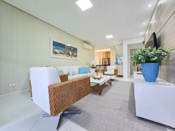 Imagem Apartamento para Locação anual, com 3 Dormitórios 3 suíte133m², em Riviera de São Lourenço - Bertioga SP
