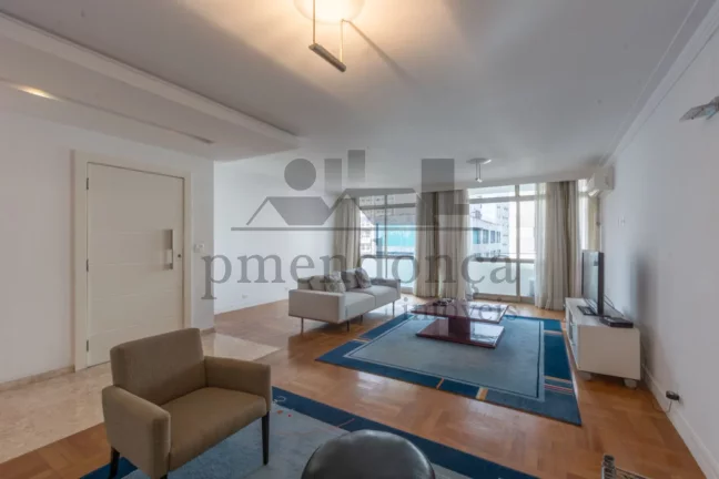 Imagem Apartamento reformado em Higienópolis com 188m², pronto para morar.