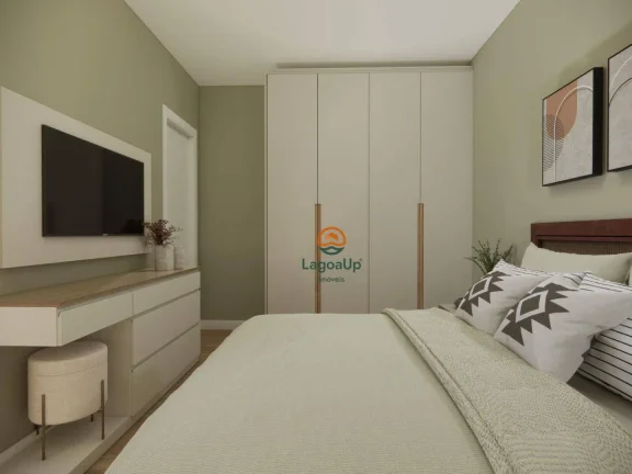 Imagem Apartamento com 2 dormitórios à venda, 54 m² por R$ 308.149,01 - Villa Paradiso - Lagoa Santa/MG