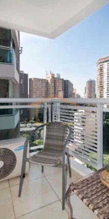 Imagem Apartamento com 47 m² de área útil, 1 dormitório, sendo 1 suíte, banheiro, ar-condicionado, ár...