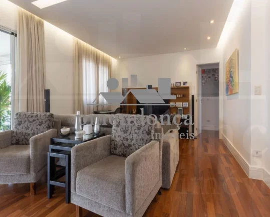 Imagem Apartamentp Vila Romana com 177m², 3 suítes e 3 vagas.