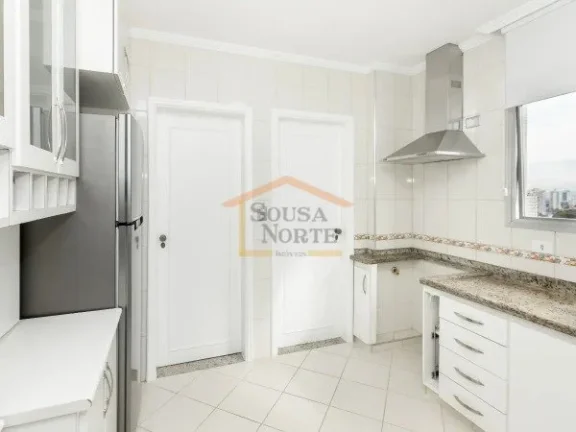 Imagem Apartamento com 158m², possui 3 dormitórios, sendo 1 suíte, 3 banheiros, sala ampla para dois amb...
