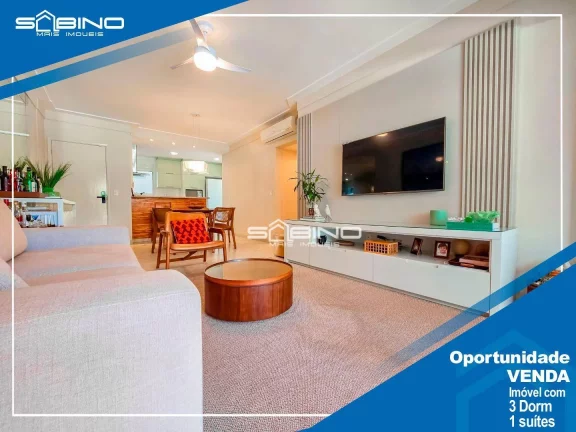Imagem Apartamento à venda, com 3 dormitórios 1 suíte 130m², 2 vagas - em Riviera de São Lourenço - Bertioga S/P