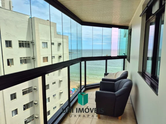 Imagem Maravilhosa Cobertura beira mar duplex com lazer privativo a venda na Praia do Morro Guarapari