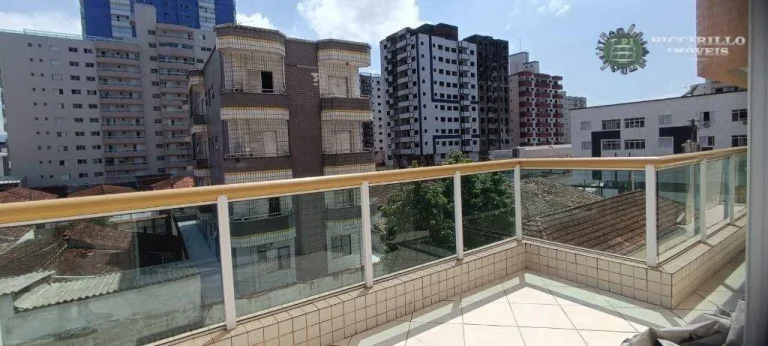 Imagem Apartamento com 2 dormitórios à venda, 85 m² por R$ 480.000,00 - Tupi - Praia Grande/SP