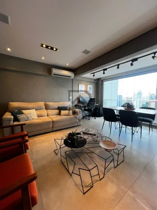 Imagem Apartamento Brooklin, pronto para morar andar alto sala ampliada