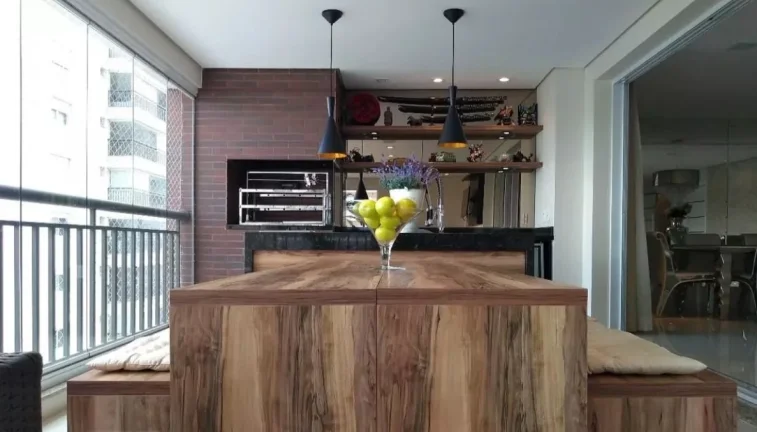 Imagem Apartamento 168M², 4Q, 3 Suítes, 4 Banheiros, 3 Vagas, Piscina, Academia, Salão de Festas e Jogos, Espaço Gourmet, Churrasqueira, Sauna, Playground.