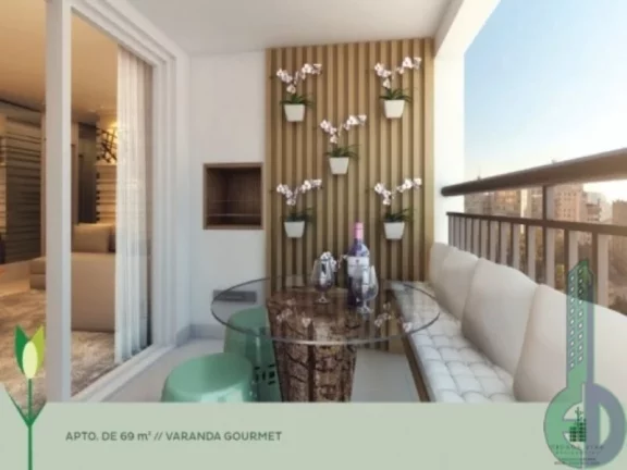Imagem Apartamento de 3 quartos no Jardim, Santo André-SP Condomínio Cidade Viva Venda ou Locação 70m² Suíte 1 vaga