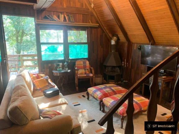 Imagem Oportunidade Chalé em Atibaia Condominio c/Lagos 580mil Estuda Proposta!!