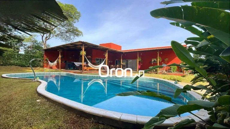 Chácara com 5 dormitórios à venda, 1540 m² por R$ 1.250.000,00 - Portal do Cerrado - Bela Vista de Goiás/GO