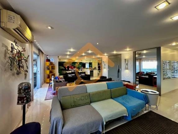 Imagem Apartamento de luxo no Jardim Marajoara: 4 quartos, 3 suítes, 3 salas, 5 banheiros, 3 vagas, 233m² - Condomínio Iepe Golf.