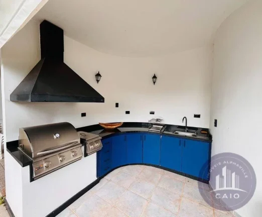 Imagem Casa com 520 m², 4 suítes para aluguel por R$ 34.500, - Alphaville/SP