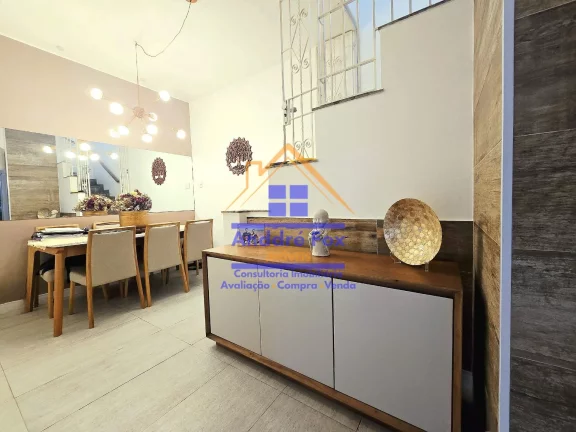 Imagem Casa com 2 salas, varanda, 3 quartos, 3 suítes, copa cozinha, depend., a. de serv., quintal, garagem, à venda, 160 M², por R$ 1.298.000 – Grajaú.