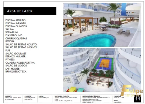 Imagem LANÇAMENTO DO ABSOLUTE TOWN: MALL ... RESIDENCE - CENTRO DE GUARAPARI