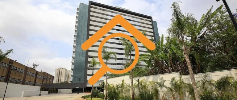 Imagem Sala comercial para locação em condomínio de alto padrão em Santo Amaro, São Paulo-SP: 1 sala, 1 banheiro, 1 vaga de garagem.