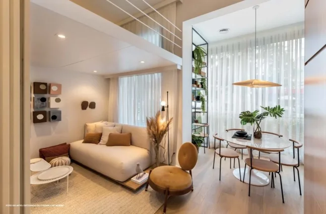 Imagem Oportunidade de Investimento ou Moradia. Apartamento Vila Mariana - 37M², Pé direito 3,70M.