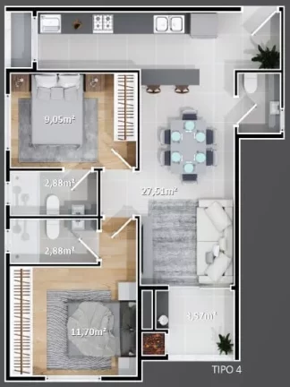 Imagem Plaza Viena - Residencial
