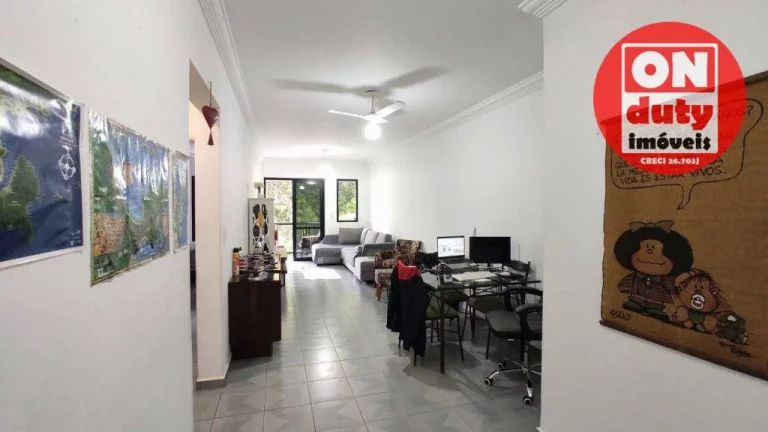 Imagem Apartamento com 3 dormitórios à venda, 100 m² por R$ 410.000,00 - Jardim Tejereba - Guarujá/SP